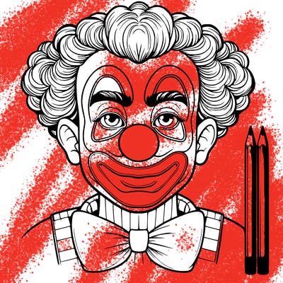 realistic clown