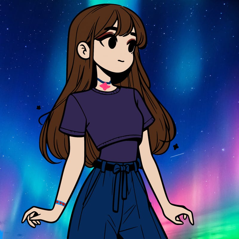 girl in a cute crop top