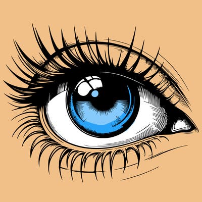 realistic eye