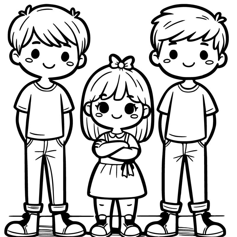 big brothers and little sister