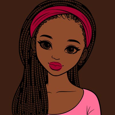 beautiful senegalese teenage girl