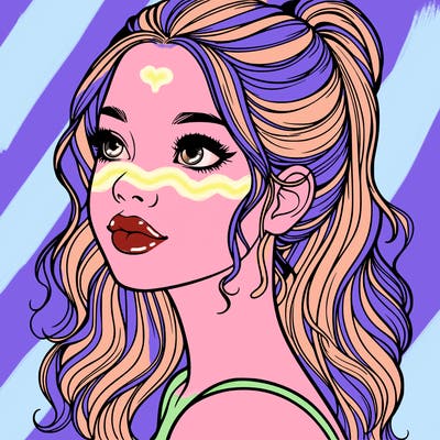 beautiful realistic girl