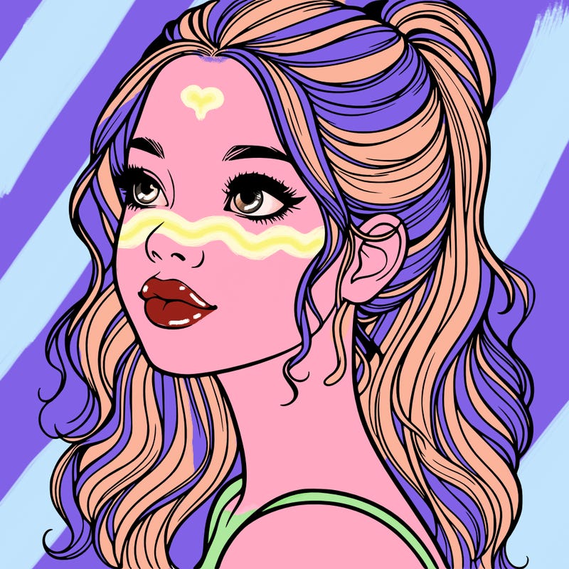 beautiful realistic girl