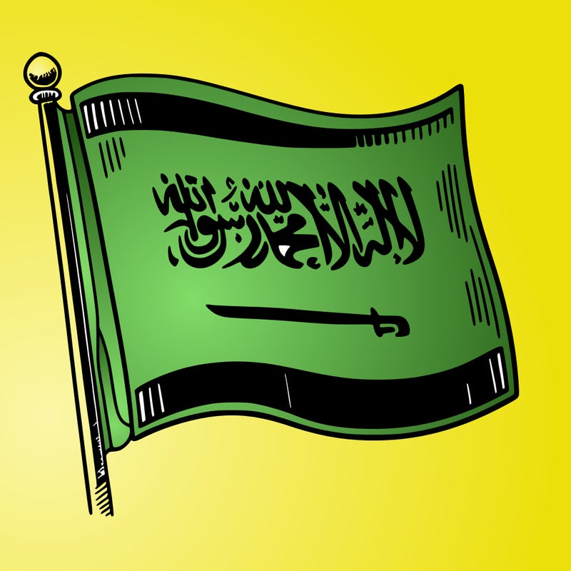 i want an idea about the saudi flag