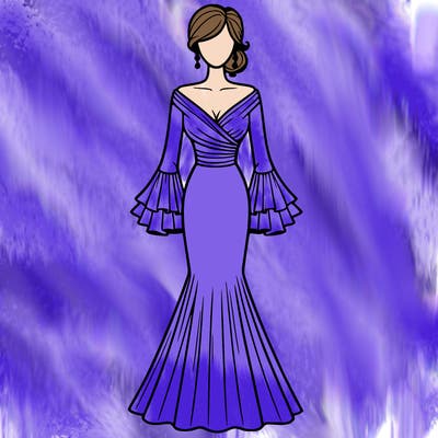 elegant straight dress