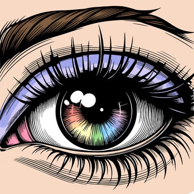 realistic eye