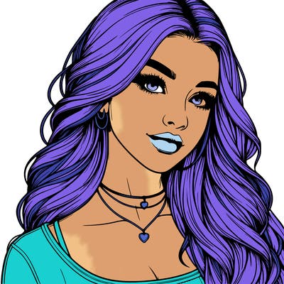 detailed realistic girl