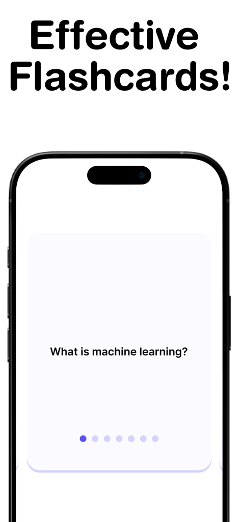Academi AI: Study & Exam Tutor - Academi AI app interface showing an interactive flashcard for exam preparation