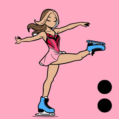 figure skater woman