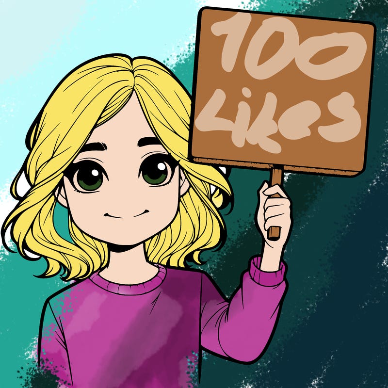 realistic girl holding up a sign