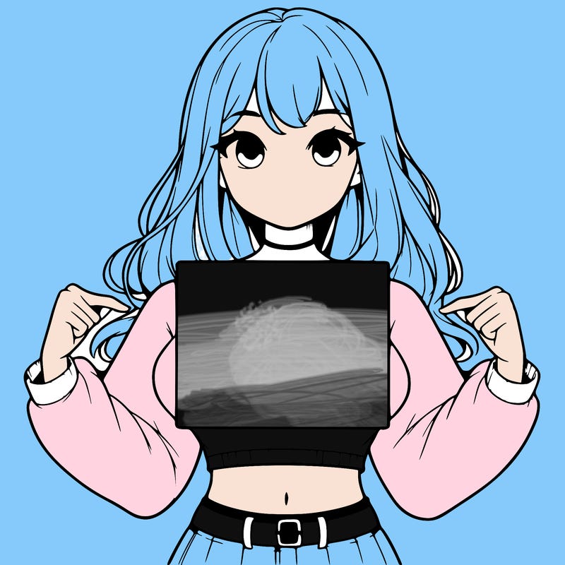 girl holding a blank sign in a long sleeve crop top