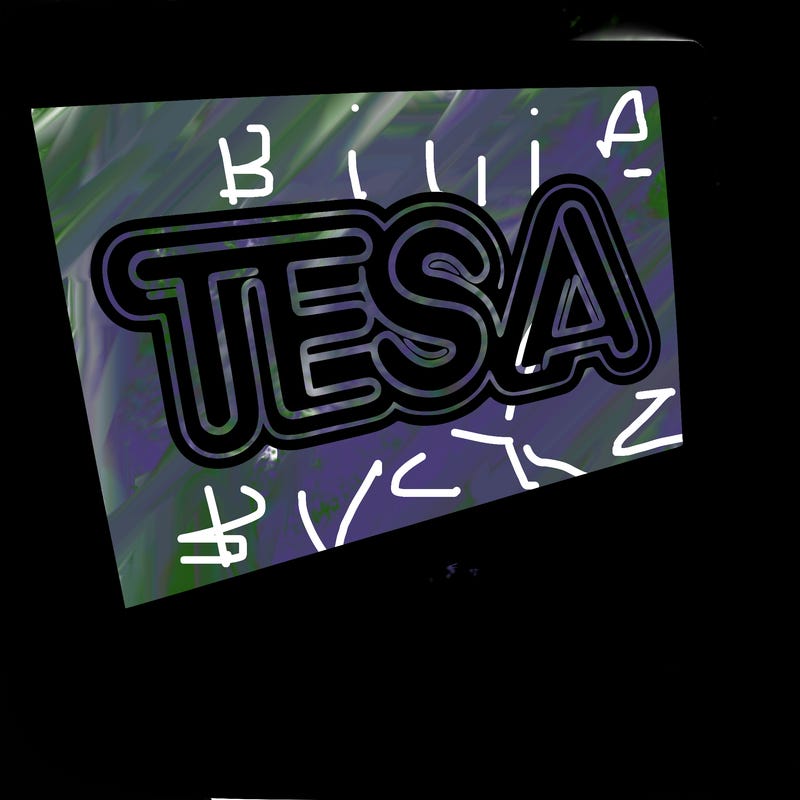 tessa name in neon