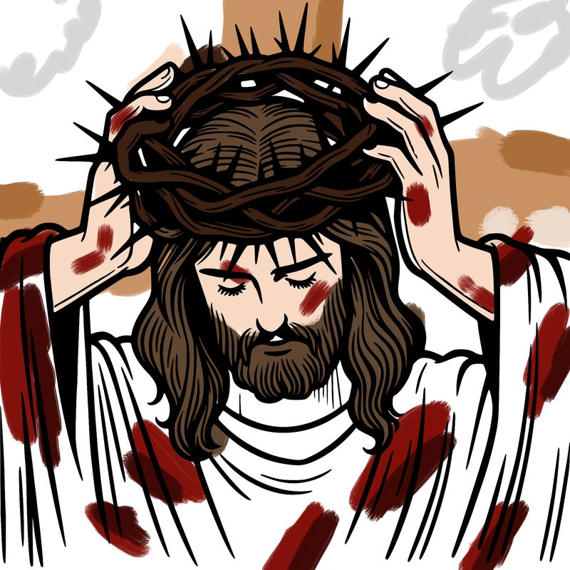 the crowning of jesus with thorns