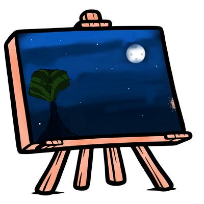 blank canvas