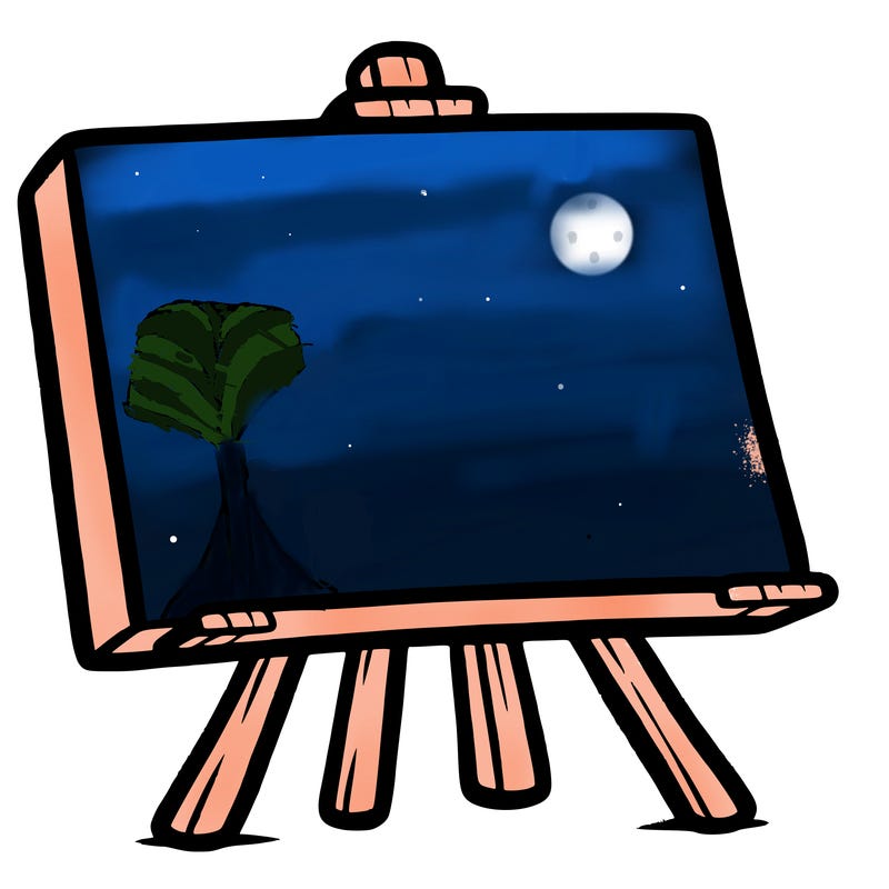 blank canvas