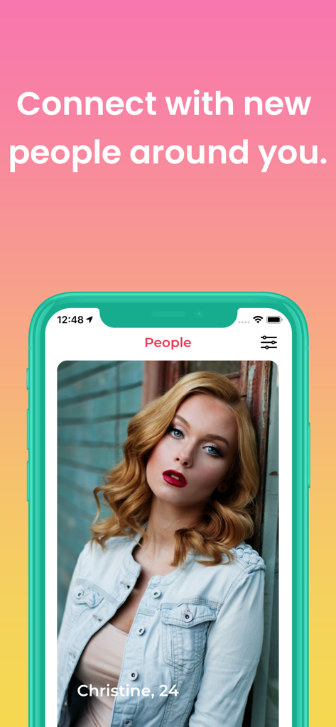 Interfaz de la app Workchat que muestra un perfil de usuario para conectar con gente nueva para proyectos profesionales.