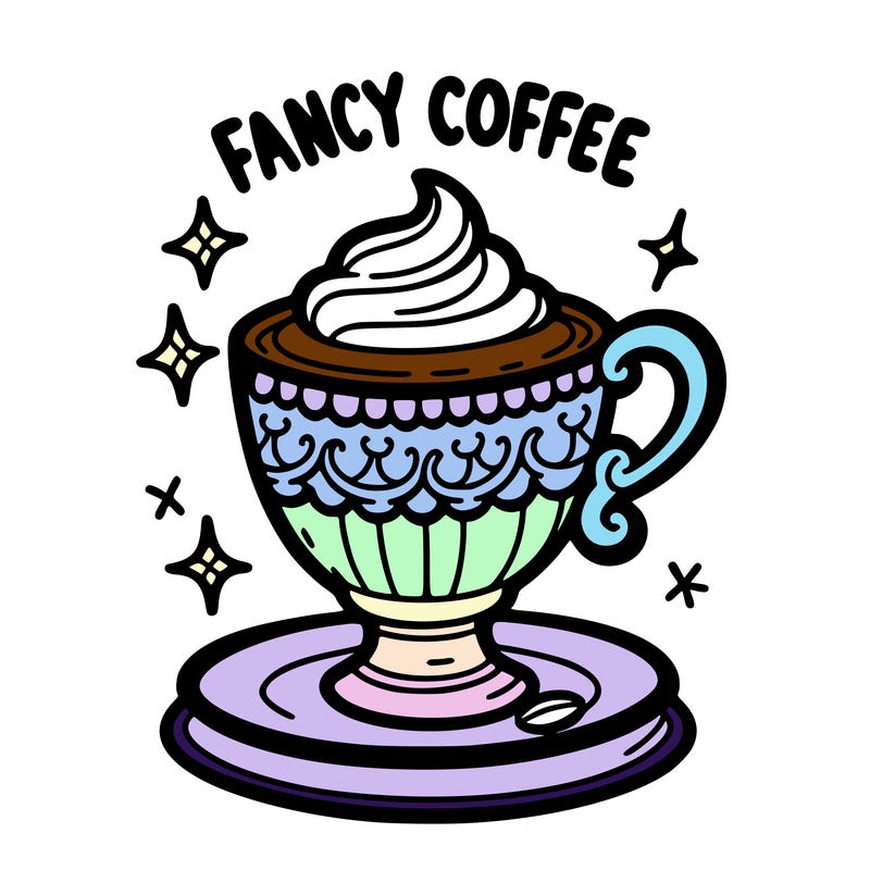 fancy coffee