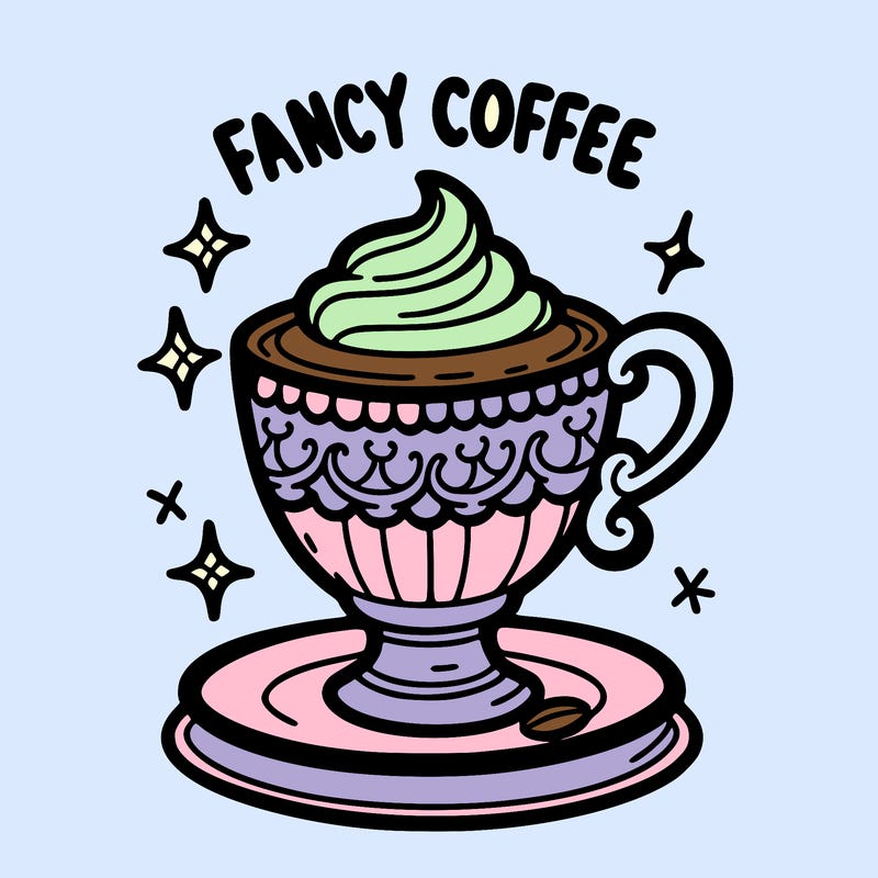 fancy coffee