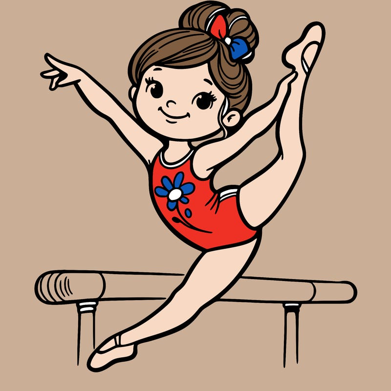 gymnastics girl