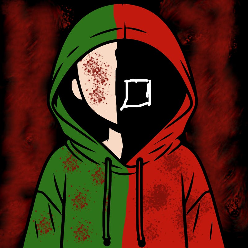 faceless girl in hoodie