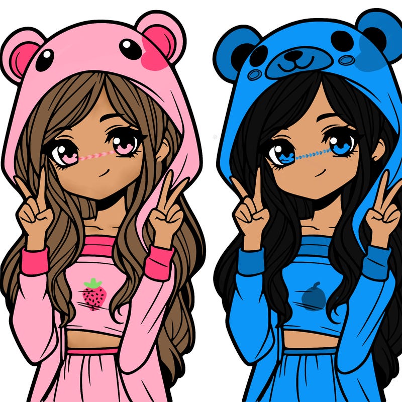 teen girl in animal costume