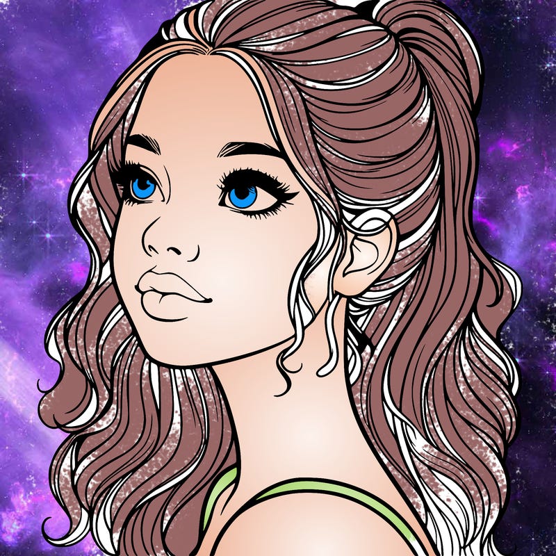 beautiful realistic girl