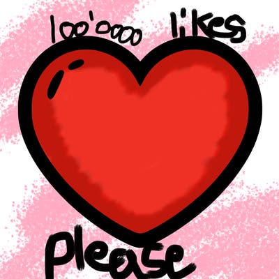 a blank heart