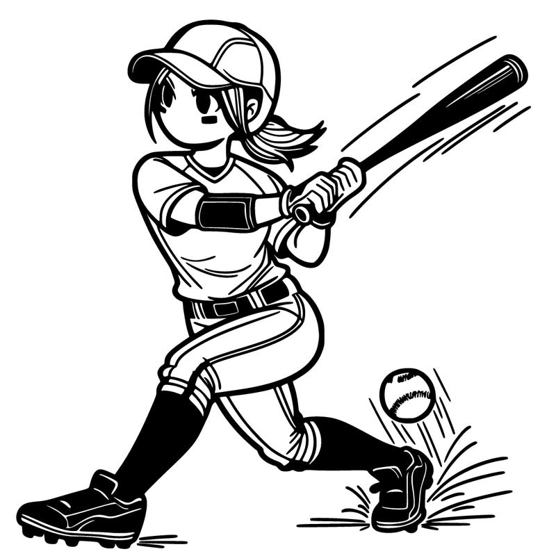 softball player