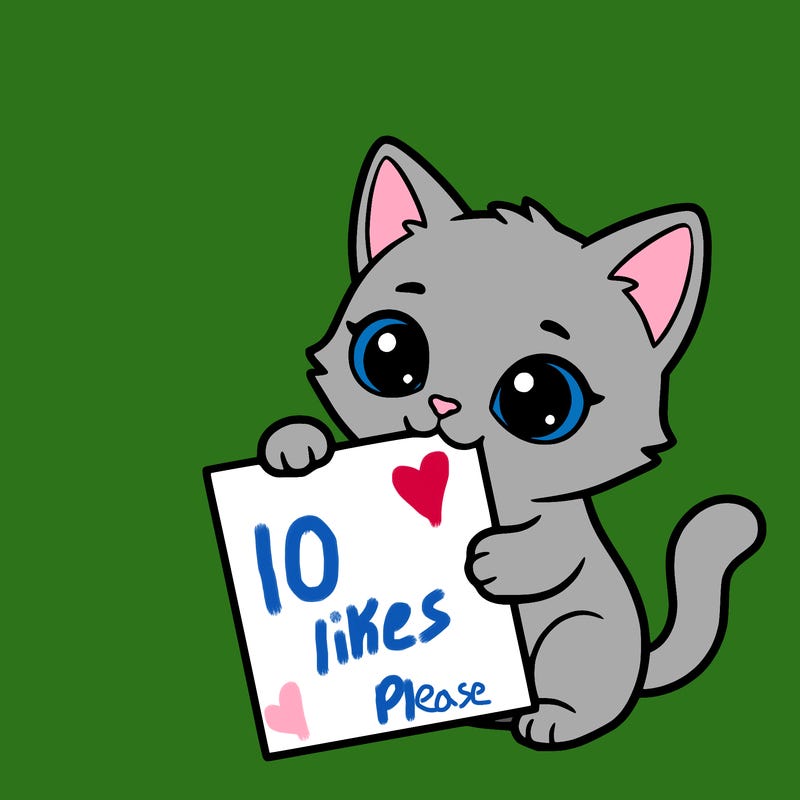 a small cat with a blank sheet of paper in its hand. the cat is sooooooo cute!