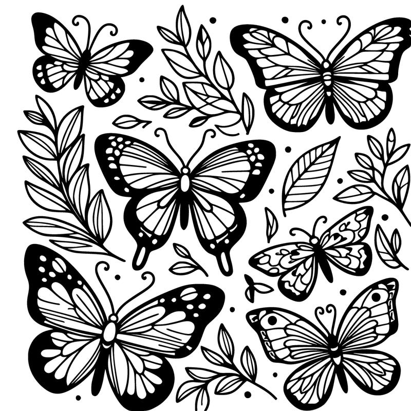 butterflies