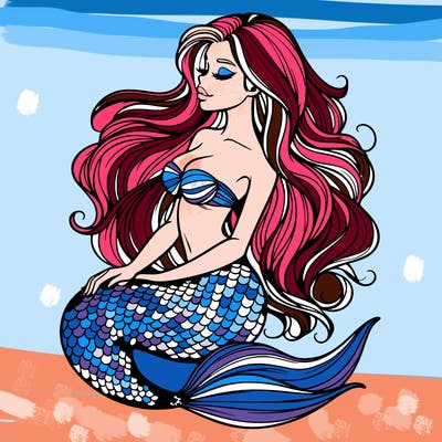 realistic mermaid
