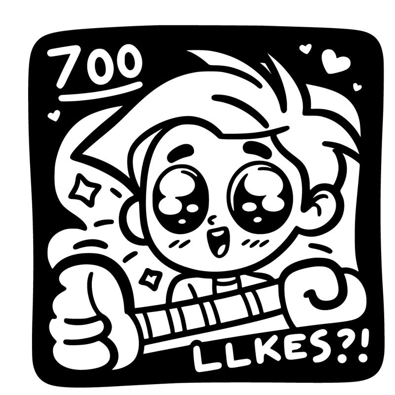 700 likes?!