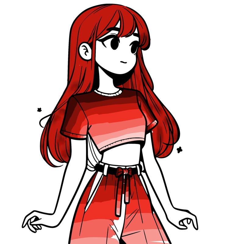 girl in a cute crop top