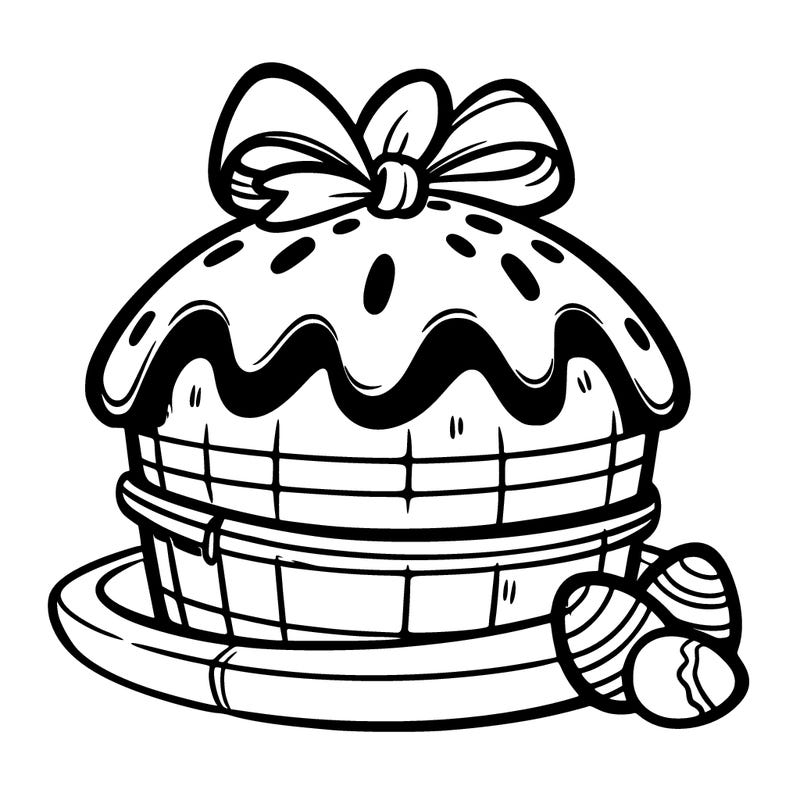 an easter cake