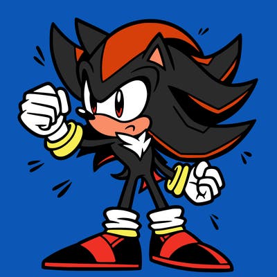 super super shadow shadow hedgehog