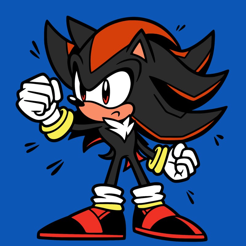 super super shadow shadow hedgehog