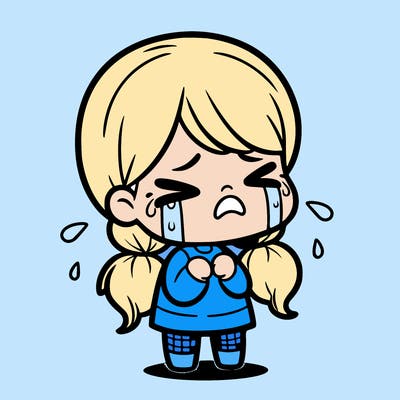 girl crying