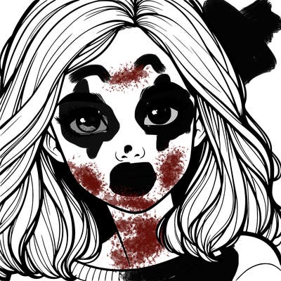 realistic girl whith cute eyes