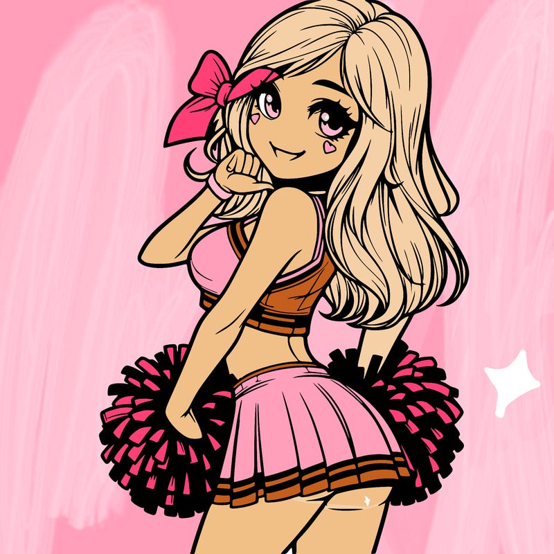 realistic cheerleader