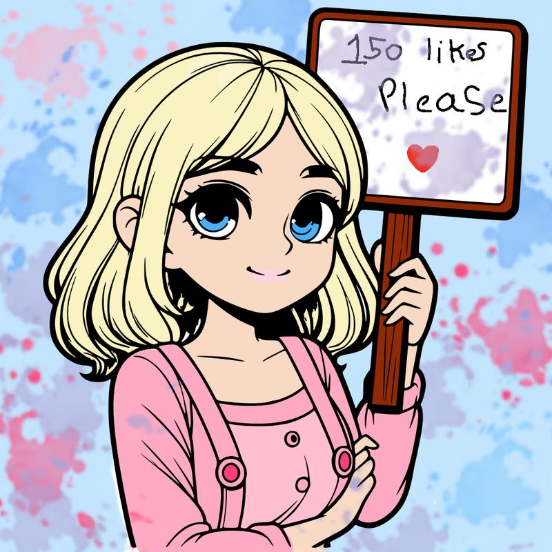 realistic girl holding sign