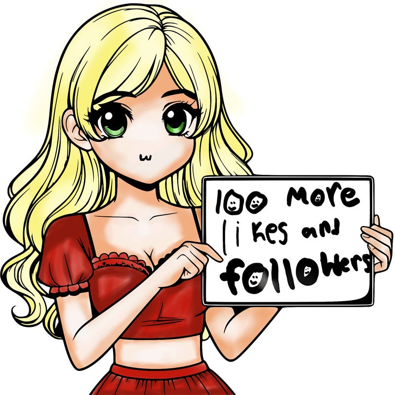 realistic pretty girl holding blank sign