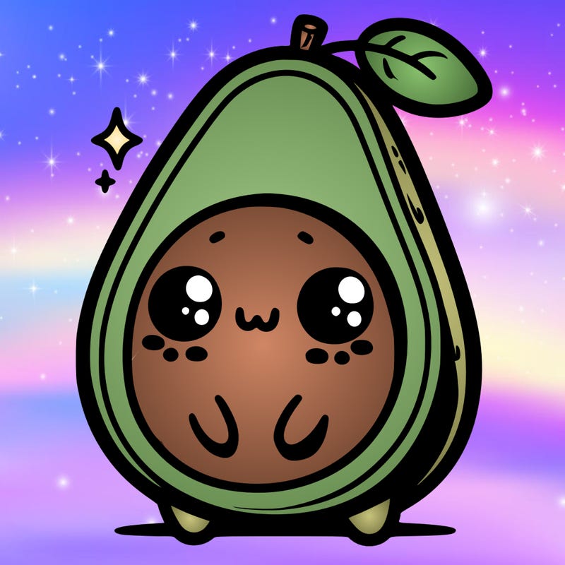 cute avocado