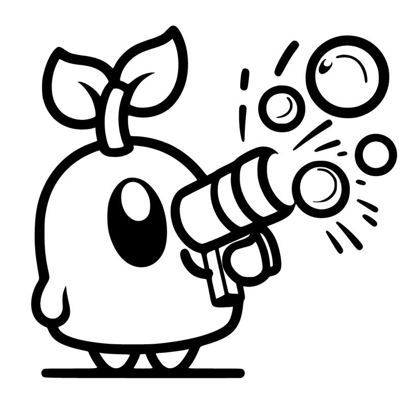 plants vs. zombies pea shooter.