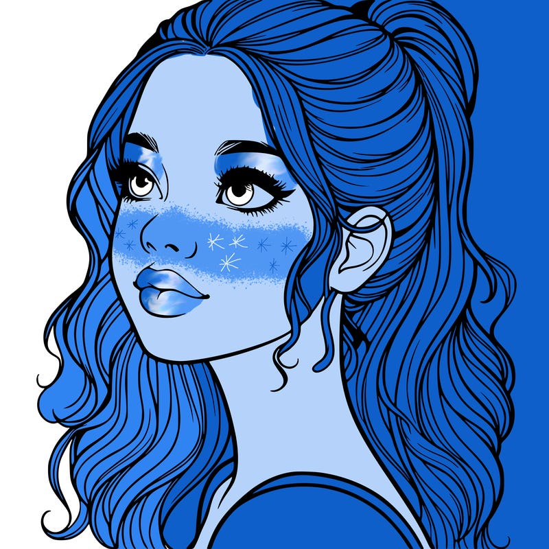 beautiful realistic girl