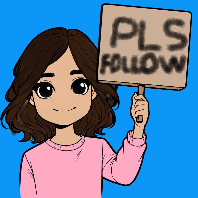 realistic girl holding up a sign