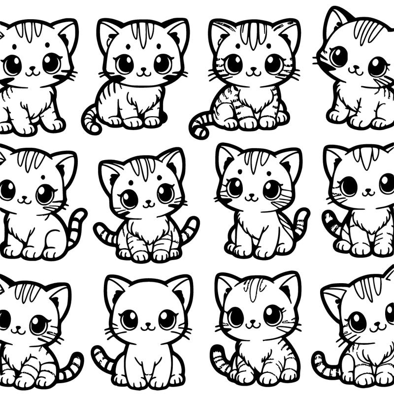 10 kittens