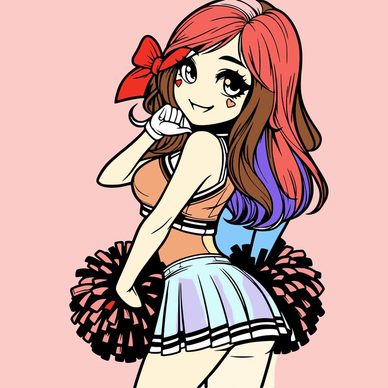 realistic cheerleader