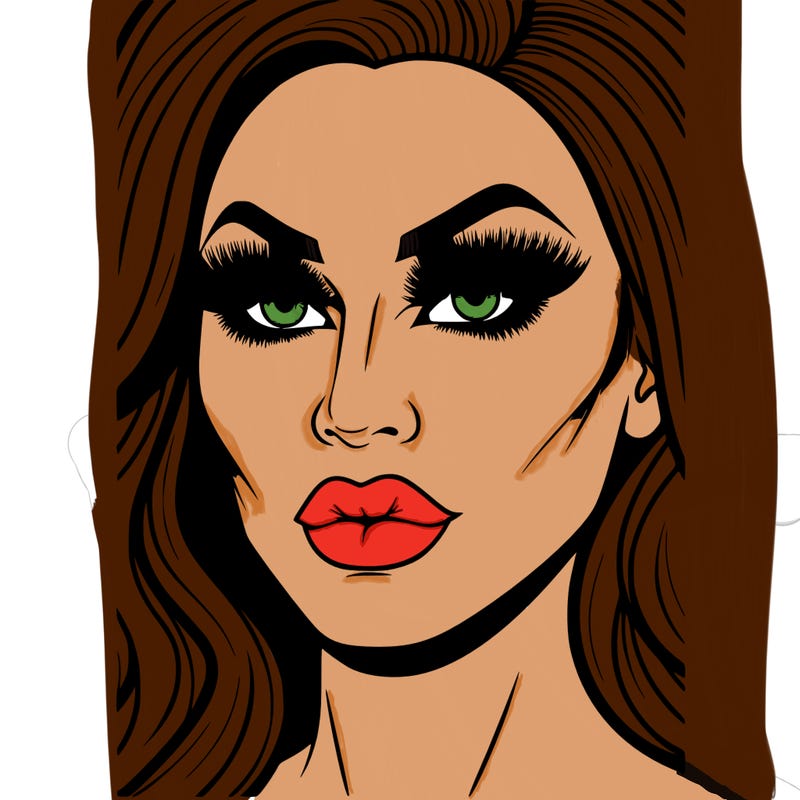 realistic drag queen