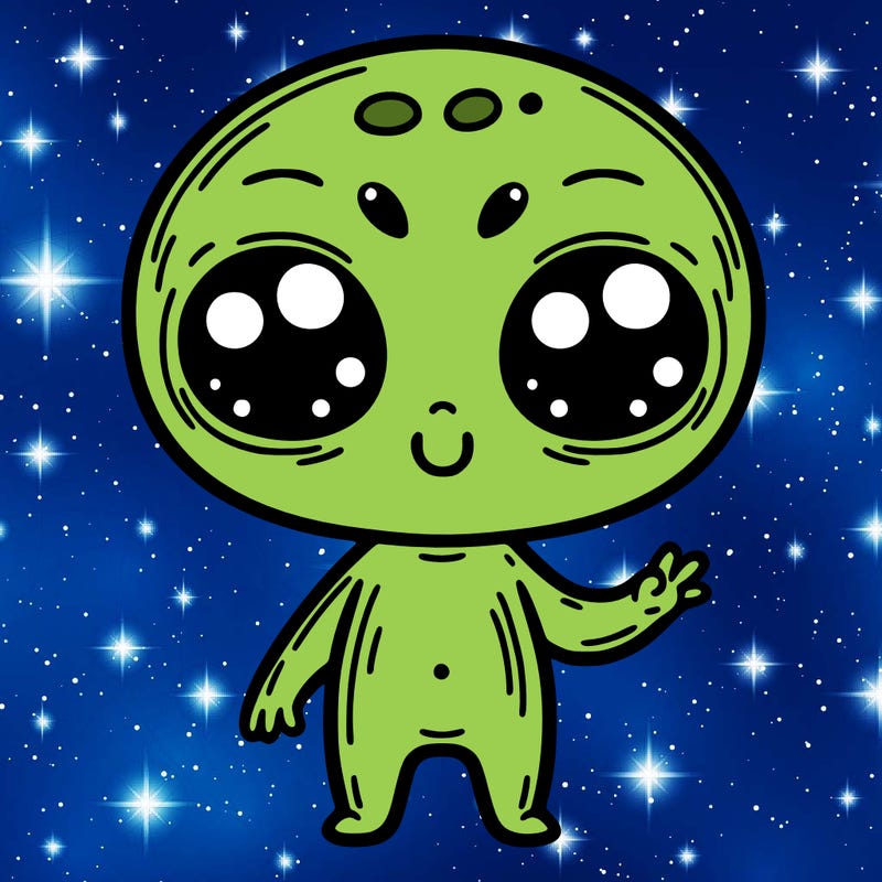 alien cute