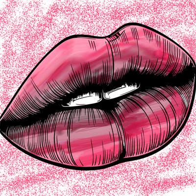 realistic lips